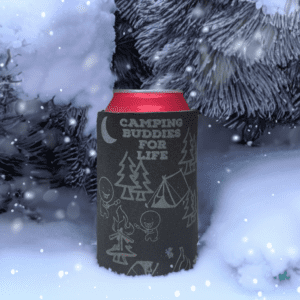 50 Ct Can Cooler/Koozie | Black Base