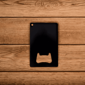 Wallet Bottle Opener – Black