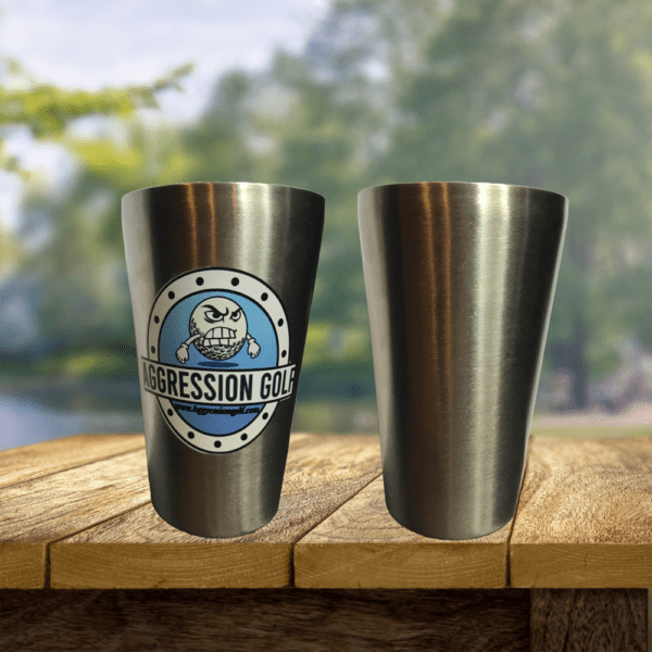 Custom travel tumblers featuring branded designs by Disturbed Logo #TravelTumblers #OnTheGoBranding #BrandedEssentials #TravelInStyle #DisturbedLogo