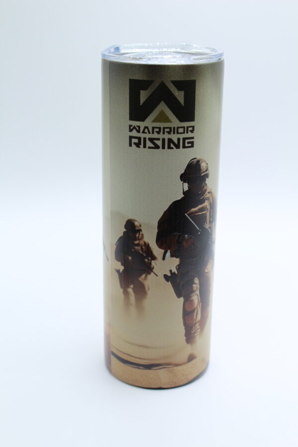 'Warriors Rising' Promotional Long Skinny | 20 Oz - Image 2
